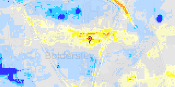 Ekstrem regn på Stadionvej 5