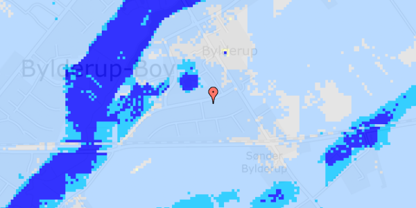 Ekstrem regn på Surreroj 9