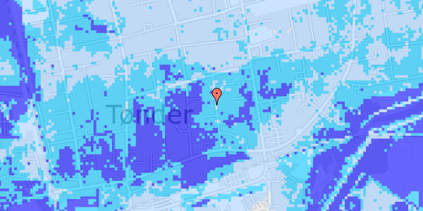 Ekstrem regn på Frilandsvej 15