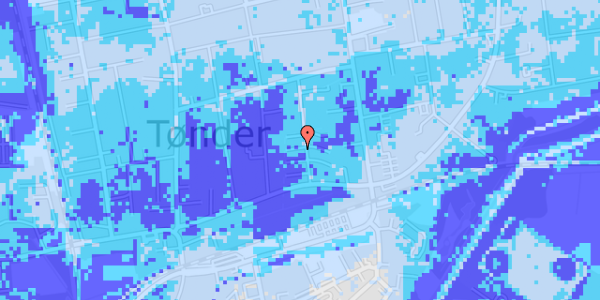 Ekstrem regn på Frilandsvej 27