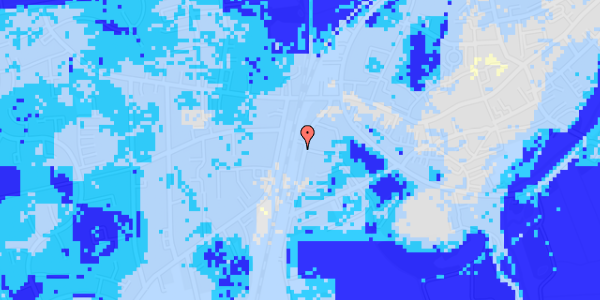 Ekstrem regn på Jernbanegade 5D