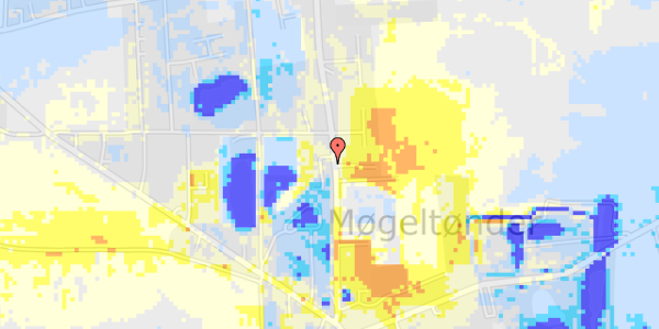 Ekstrem regn på Møllevej 8