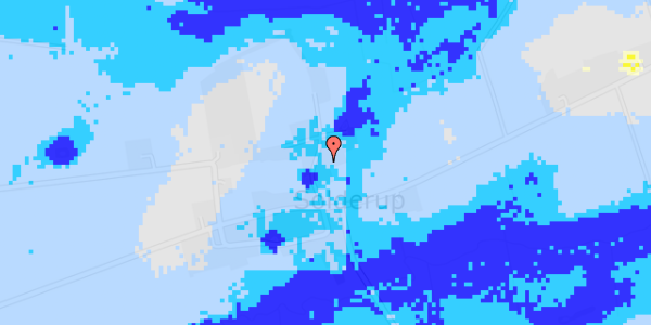 Ekstrem regn på Nørrekærvej 1