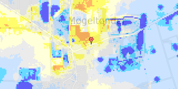 Ekstrem regn på Slotsgaden 18