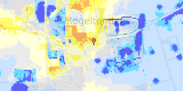 Ekstrem regn på Slotsgaden 19