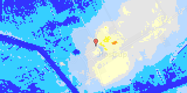 Ekstrem regn på Solvigvej 8