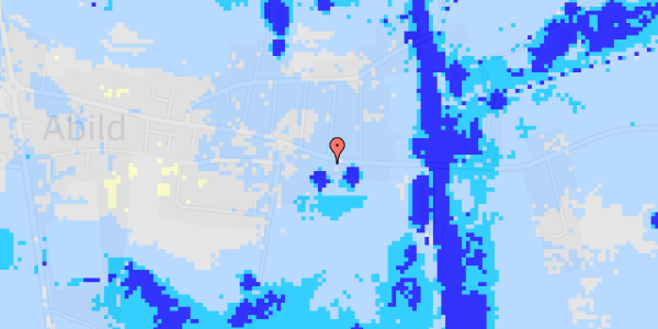 Ekstrem regn på Vennemosevej 51