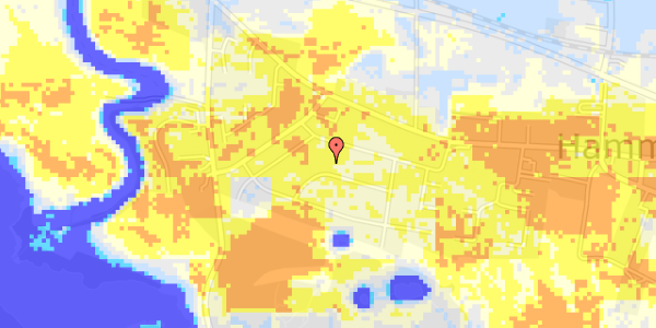 Ekstrem regn på Hasselvej 12