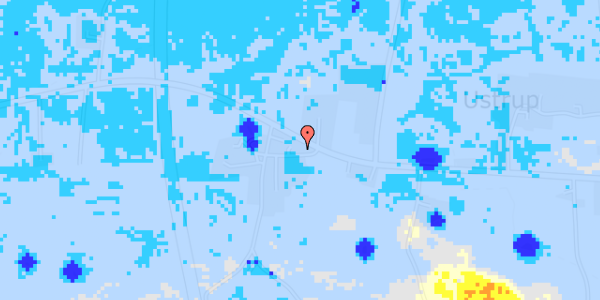 Ekstrem regn på Humlevej 2