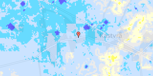 Ekstrem regn på Kastvråvej 21