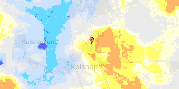 Ekstrem regn på Kolsnapvej 11