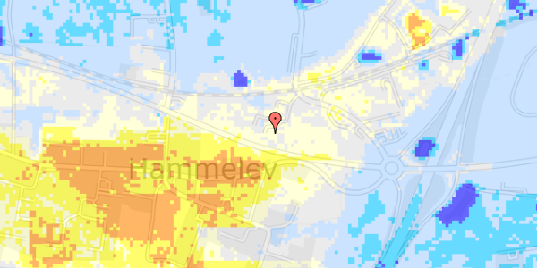 Ekstrem regn på Lysbjergvej 1