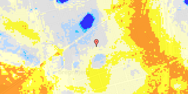 Ekstrem regn på Nordre Ringvej 3