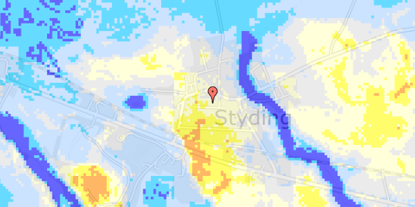 Ekstrem regn på Nyvang 4