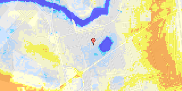 Ekstrem regn på Odinsvej 237