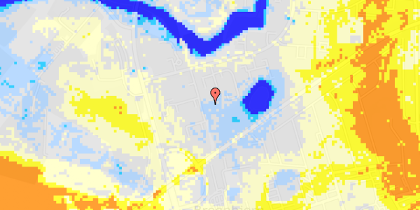 Ekstrem regn på Odinsvej 285