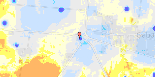 Ekstrem regn på Ribevej 85