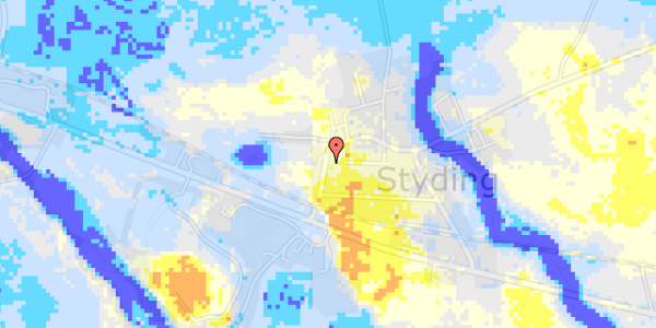 Ekstrem regn på Ringvej 33