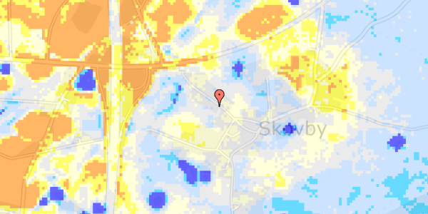 Ekstrem regn på Skovby Bygade 8A