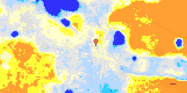 Ekstrem regn på Skovbyvej 8