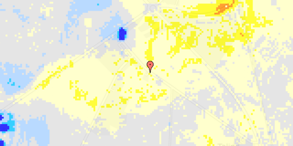 Ekstrem regn på Talind 4