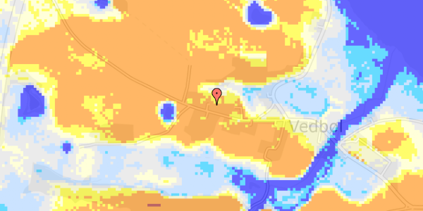 Ekstrem regn på Vedbølvej 5