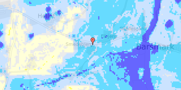 Ekstrem regn på Barsmark Bygade 52