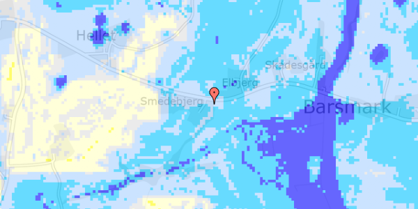 Ekstrem regn på Barsmark Bygade 54