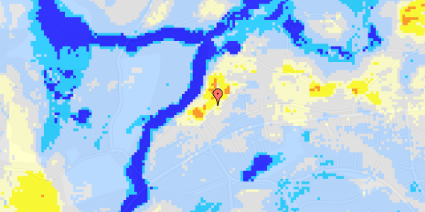 Ekstrem regn på Birkevej 24