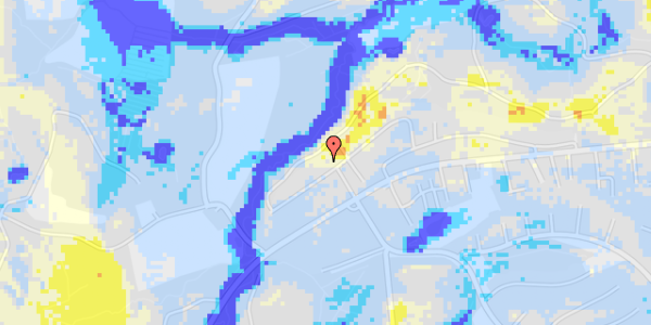 Ekstrem regn på Birkevej 34