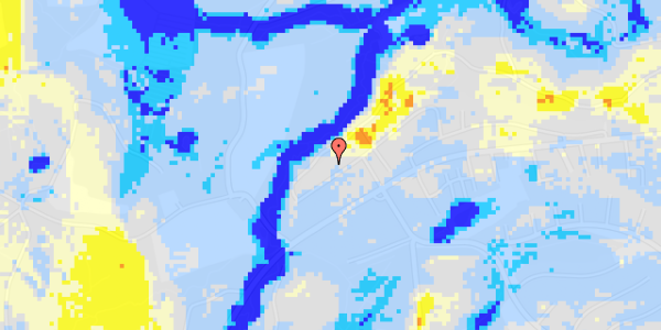 Ekstrem regn på Birkevej 40