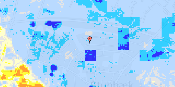 Ekstrem regn på Buen 108