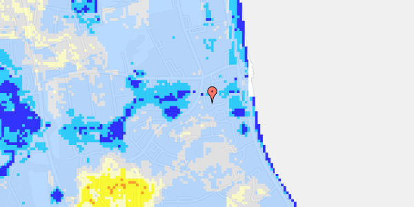 Ekstrem regn på Fjordvej 3