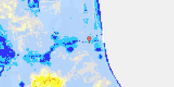 Ekstrem regn på Fjordvej 13