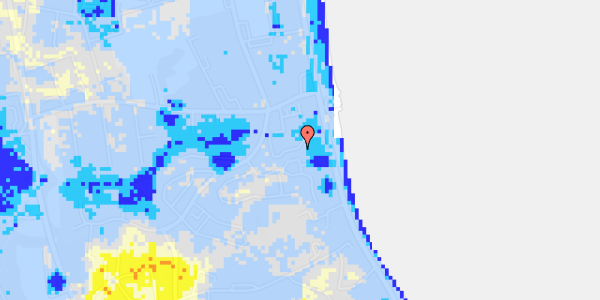 Ekstrem regn på Fjordvej 53