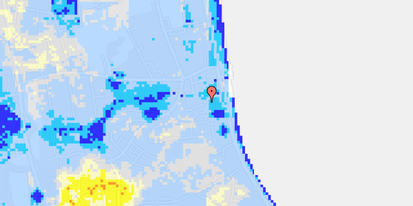 Ekstrem regn på Fjordvej 57