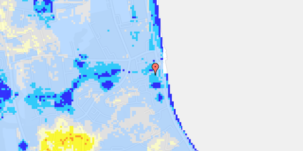 Ekstrem regn på Fjordvej 65