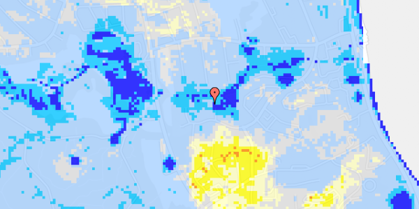 Ekstrem regn på Fjordvej 68