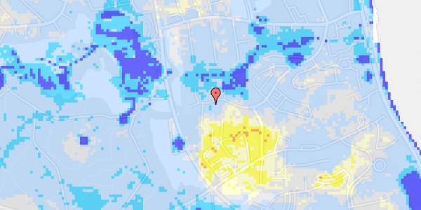 Ekstrem regn på Fjordvej 79