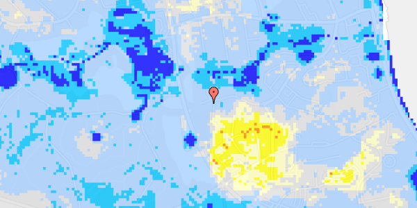 Ekstrem regn på Fjordvej 83