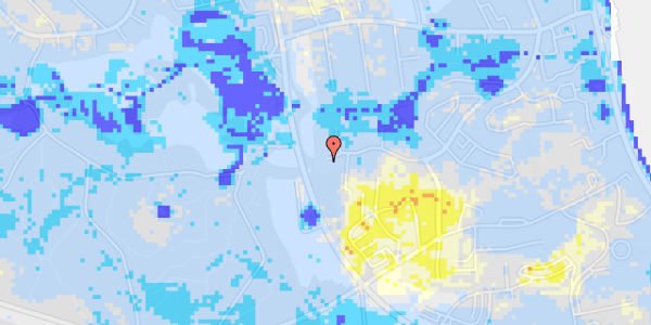 Ekstrem regn på Fjordvej 85