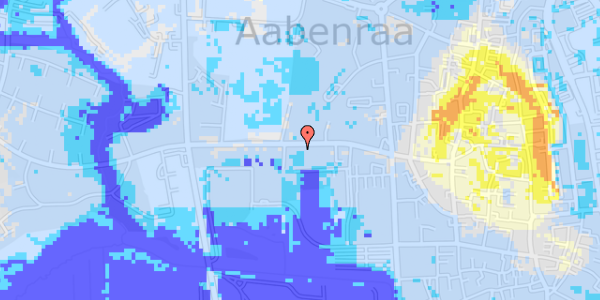 Ekstrem regn på Forstalle 35