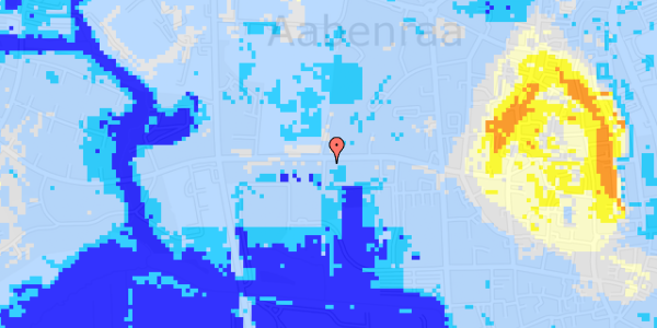 Ekstrem regn på Forstalle 39