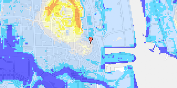 Ekstrem regn på Gildegade 8