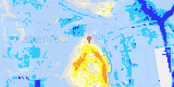 Ekstrem regn på Klinkbjerg 10A