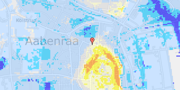 Ekstrem regn på Klinkbjerg 11M