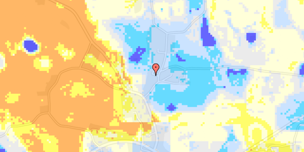 Ekstrem regn på Kragsforte 7