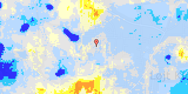 Ekstrem regn på Kromai 103