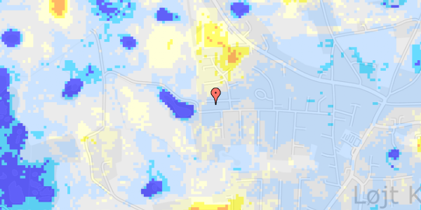 Ekstrem regn på Kromai 232