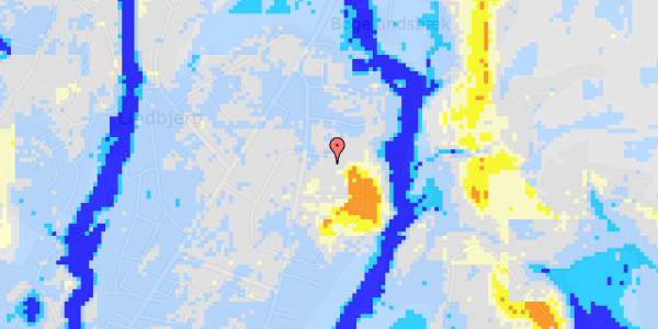 Ekstrem regn på Lensløkke 4